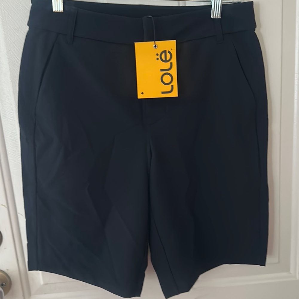 LOLE ROMINA TECH SHORTS: BLACK: NWT: SZ 6
